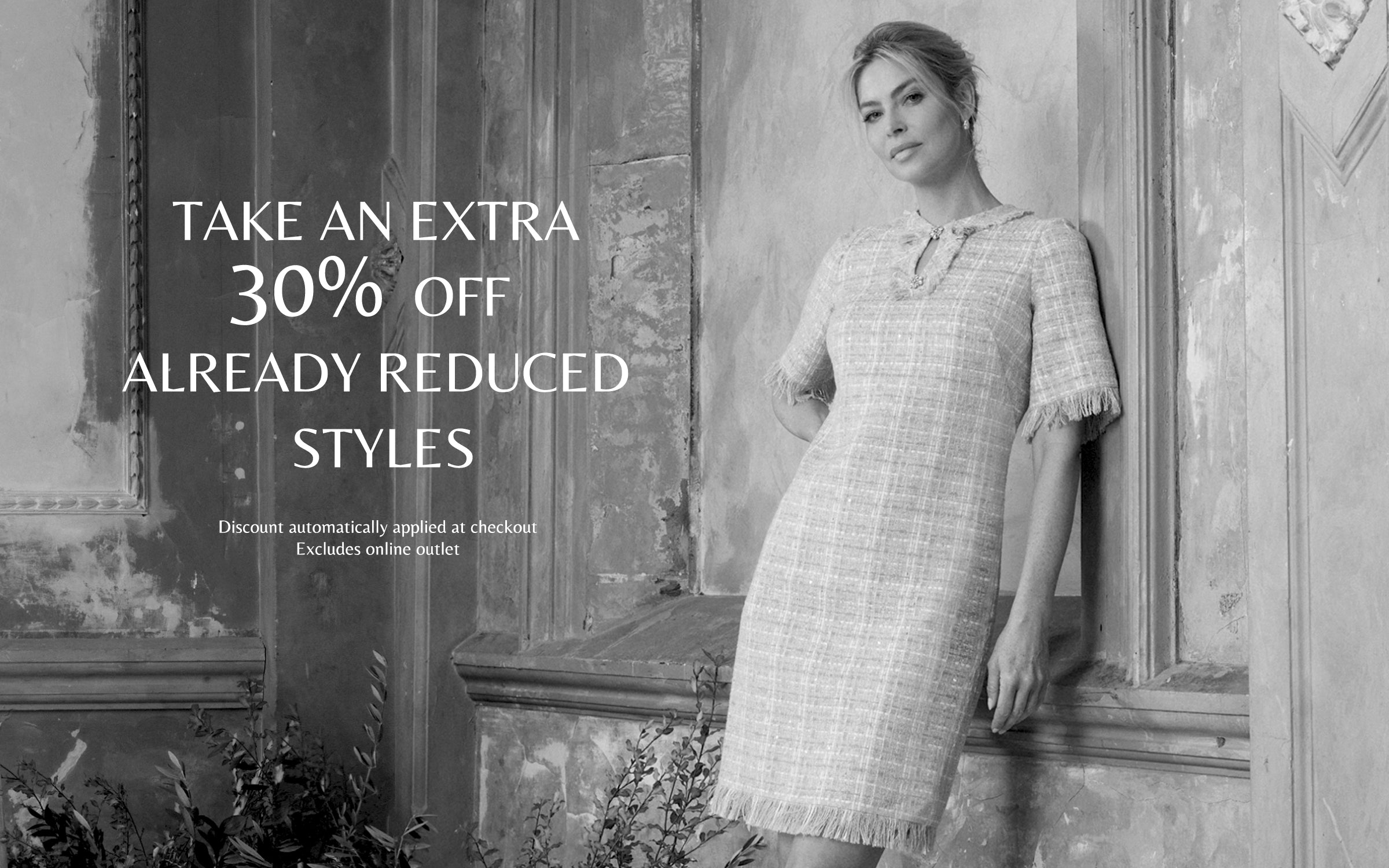 Take an Extra 30% off Already Reduced Styles