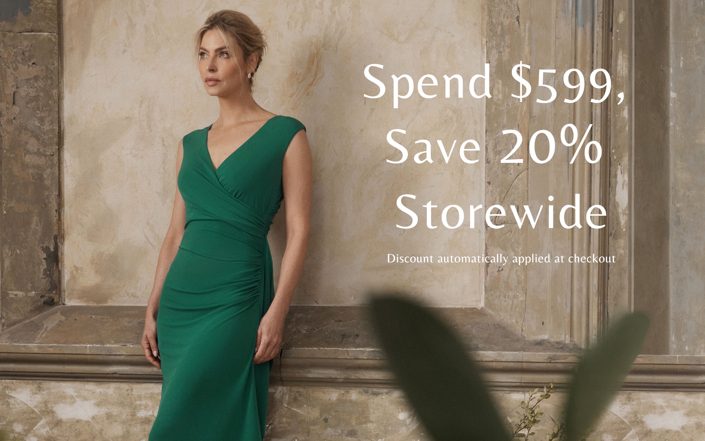 Spend $599, Save 20% Storewide