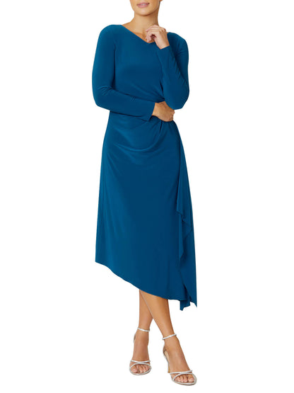 Nora Cadet Blue Jersey Dress