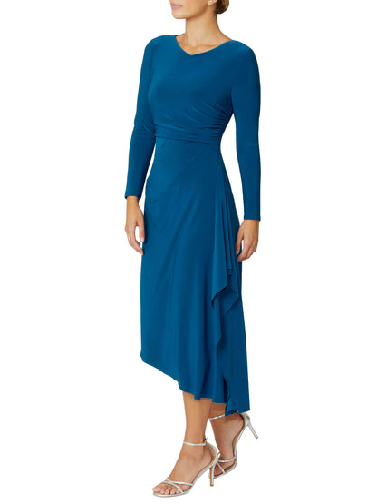 Nora Cadet Blue Jersey Dress