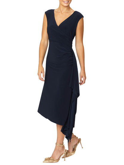 Amber Navy Jersey Dress