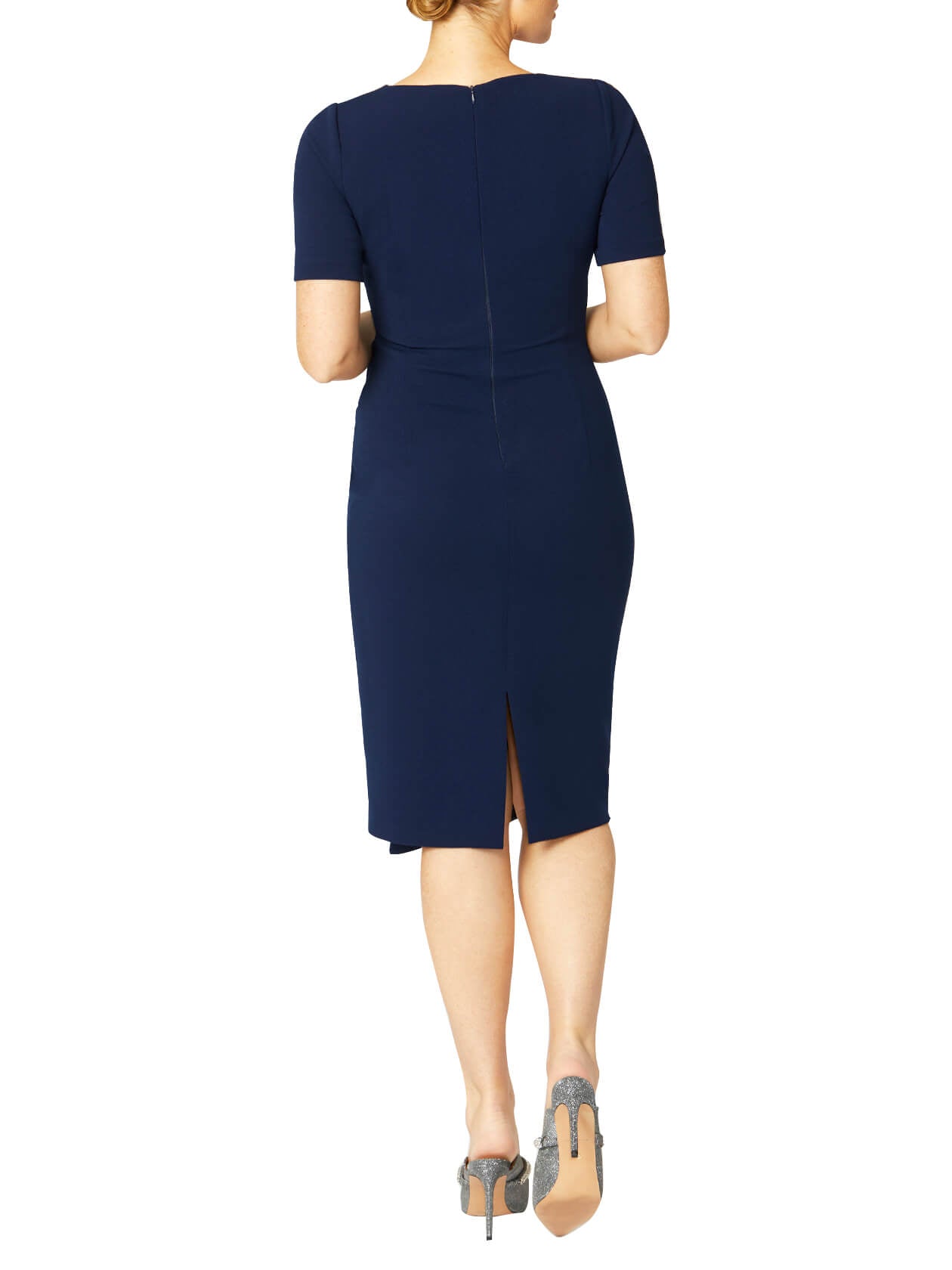 Sapphire blue hot sale sheath dress