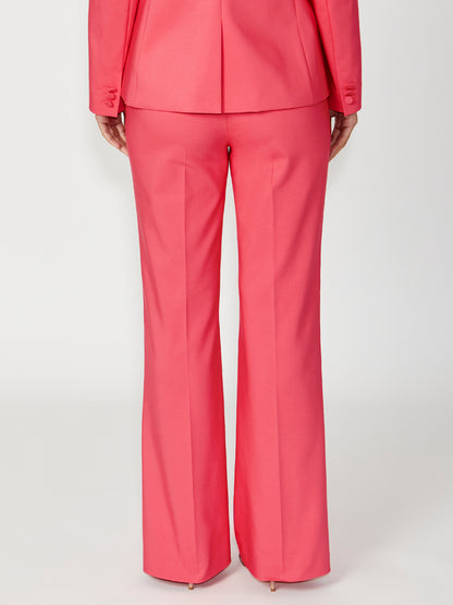 Women's Cotton Wide Leg Pant in Orange | Sanchez