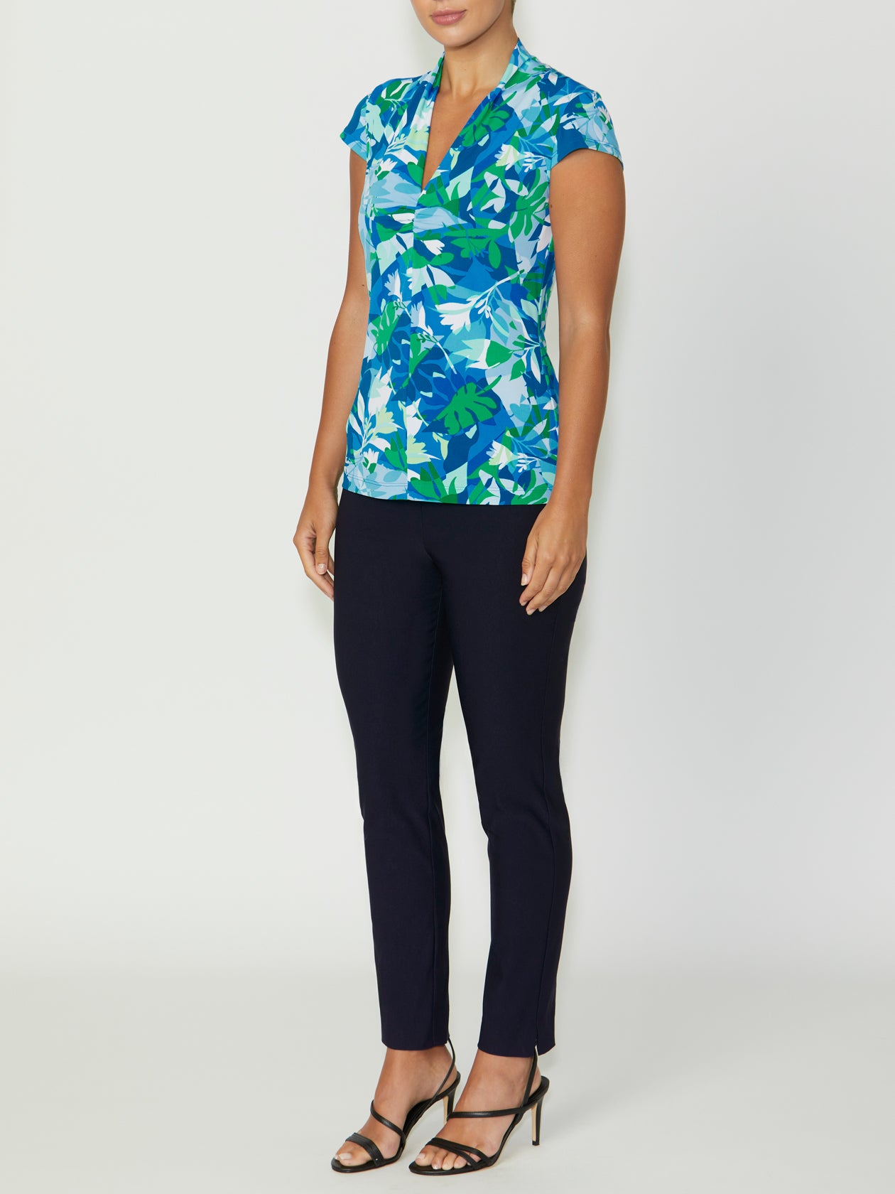 Women's Jersey Easy Fit Jersey Top in Print