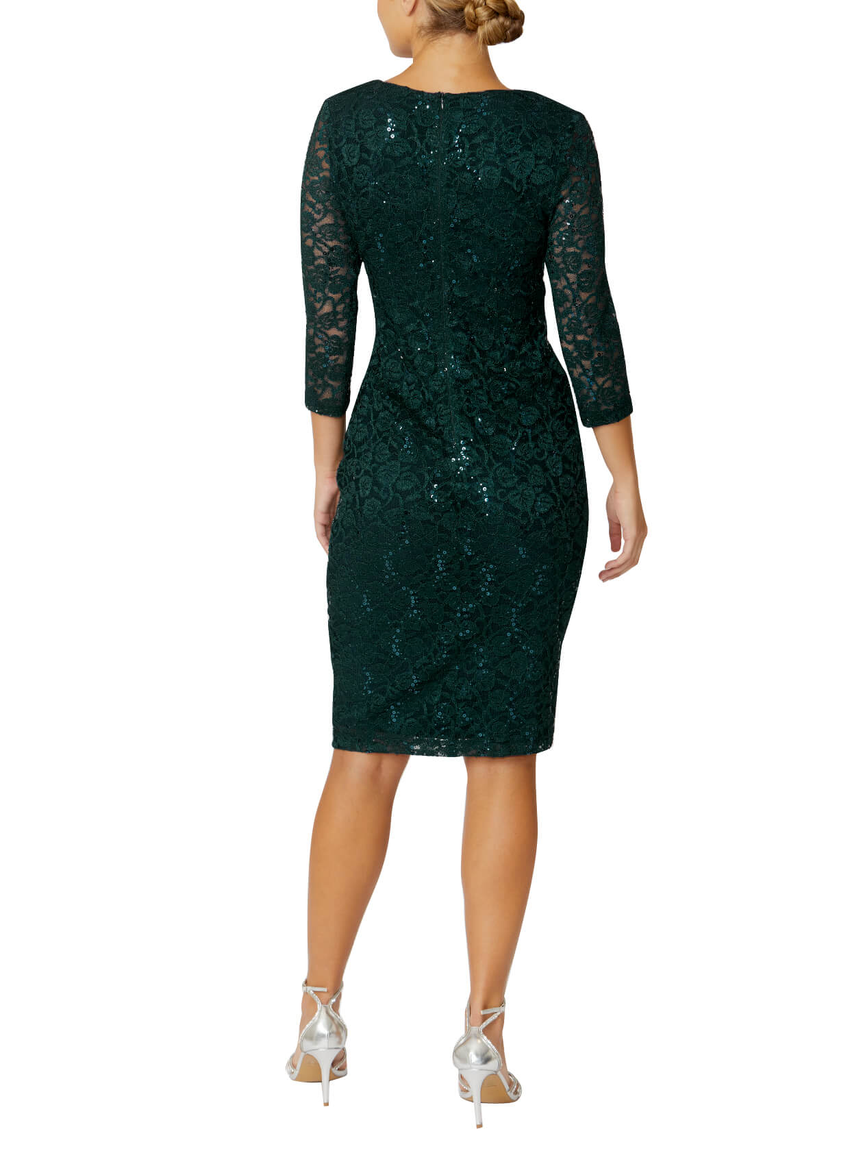 Womens sequin fashion shift dress