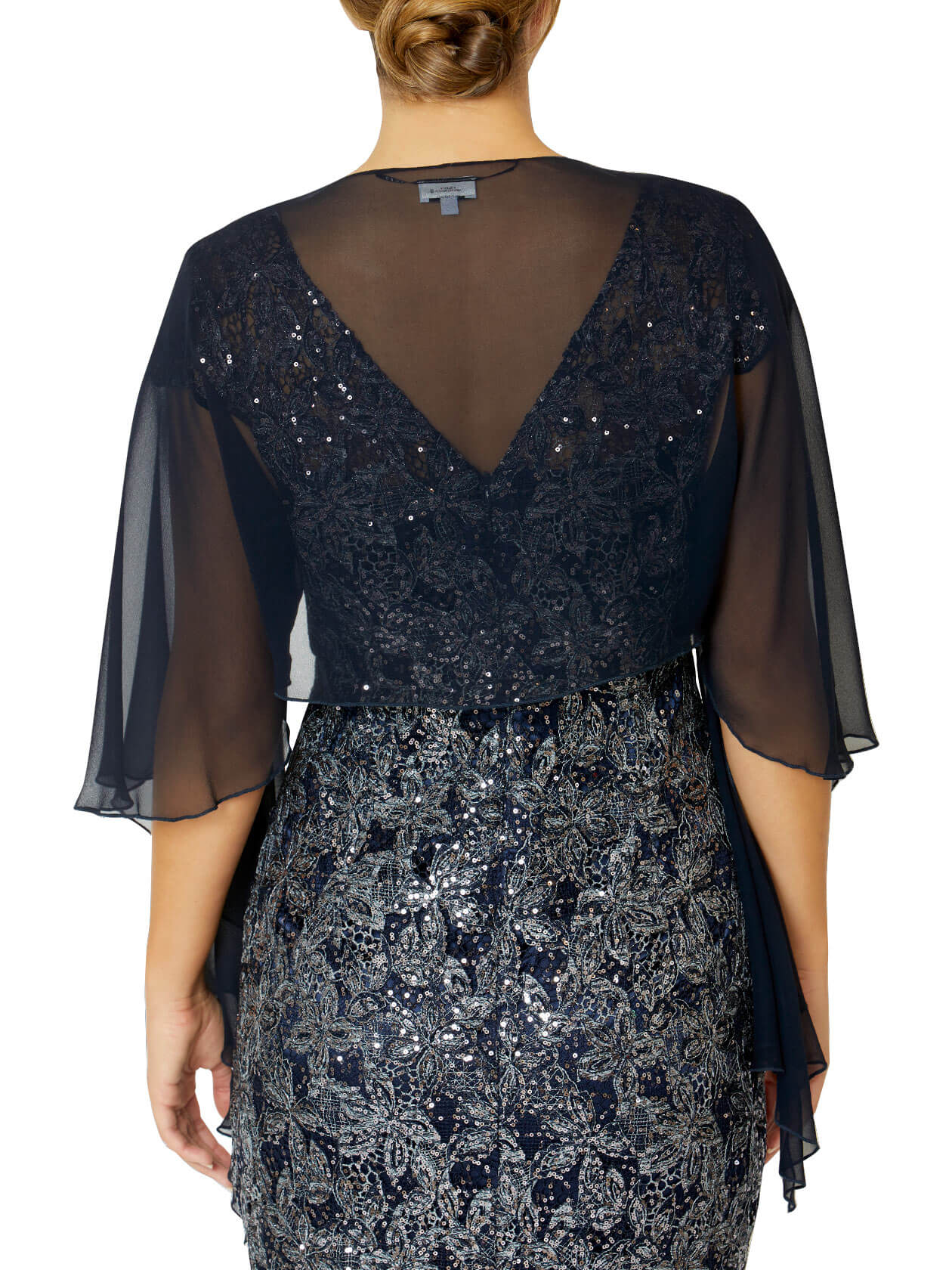 Navy on sale sequin shrug